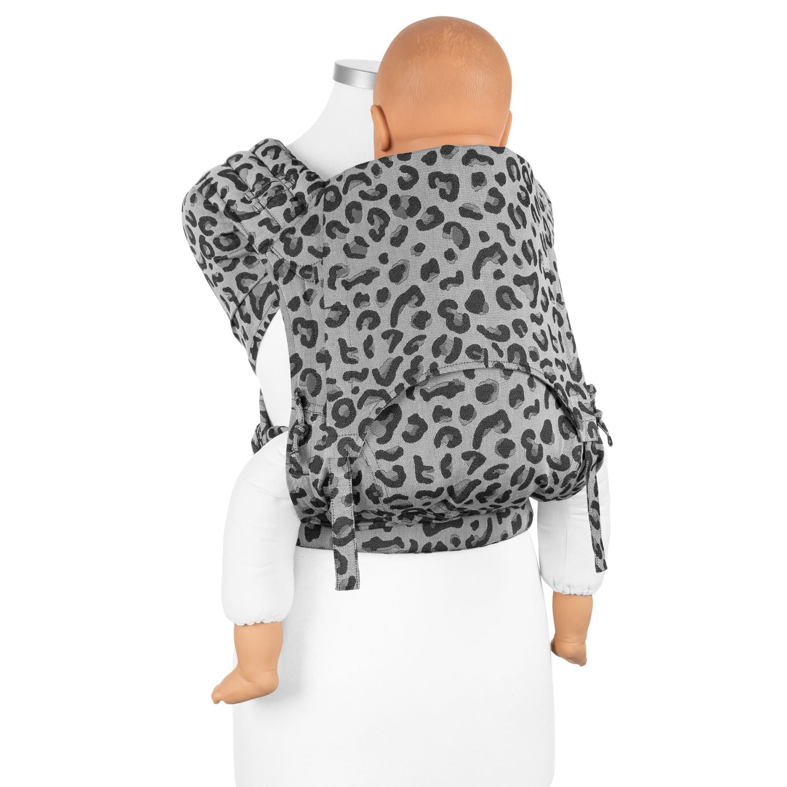 Fidella FlyClick Bæresele - Leopard Silver - Toddler - bæresele - MamaMilla