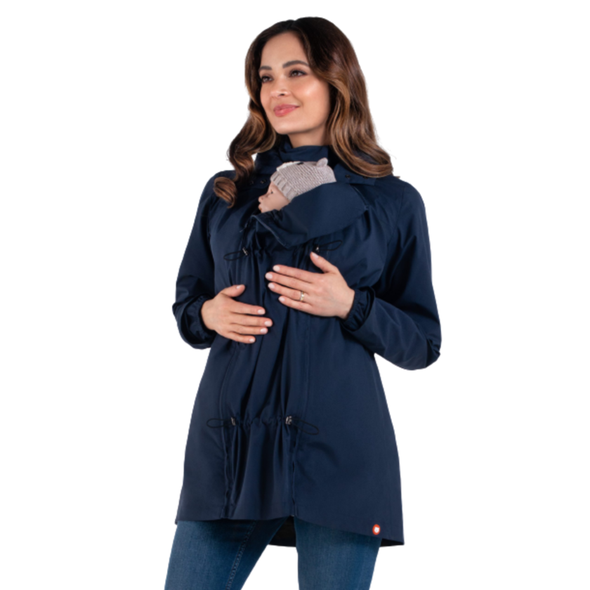 Wombat & Co. overgangsjakke til gravide/bærejakke - Navy - bærejakke - MamaMilla