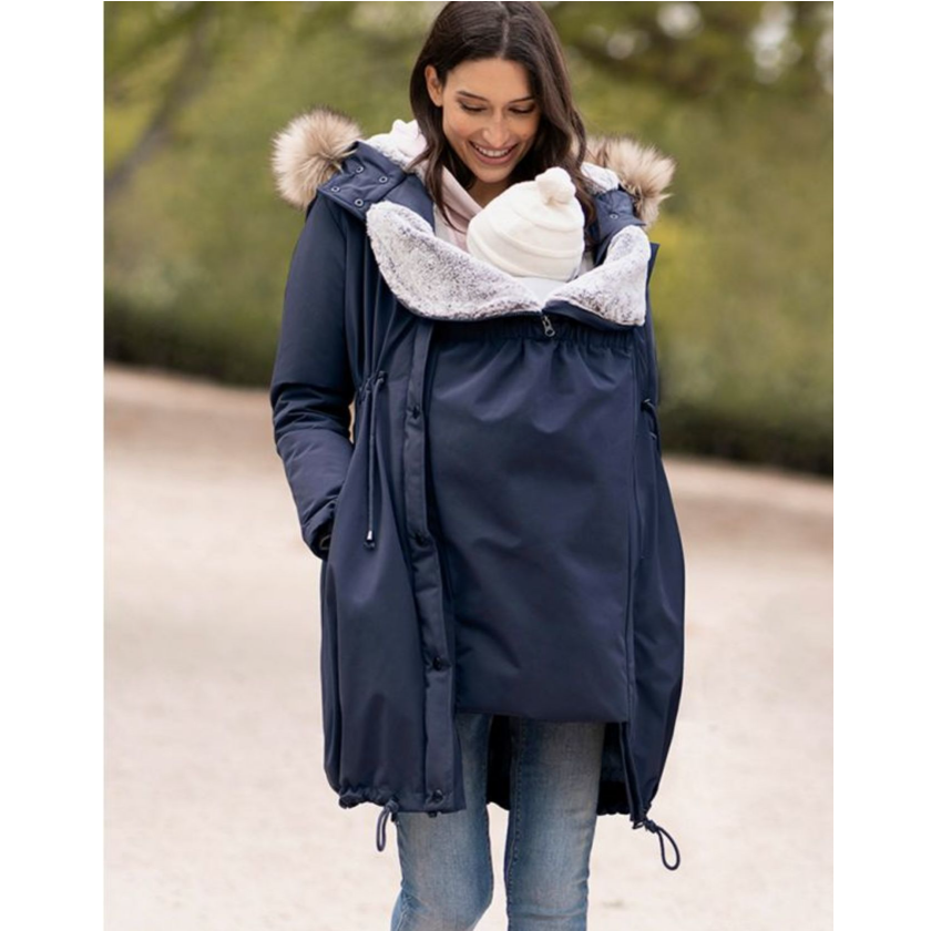 Seraphine Vente- og bærejakke 3-i-1- Valetta - Navy - Bærejakke - MamaMilla