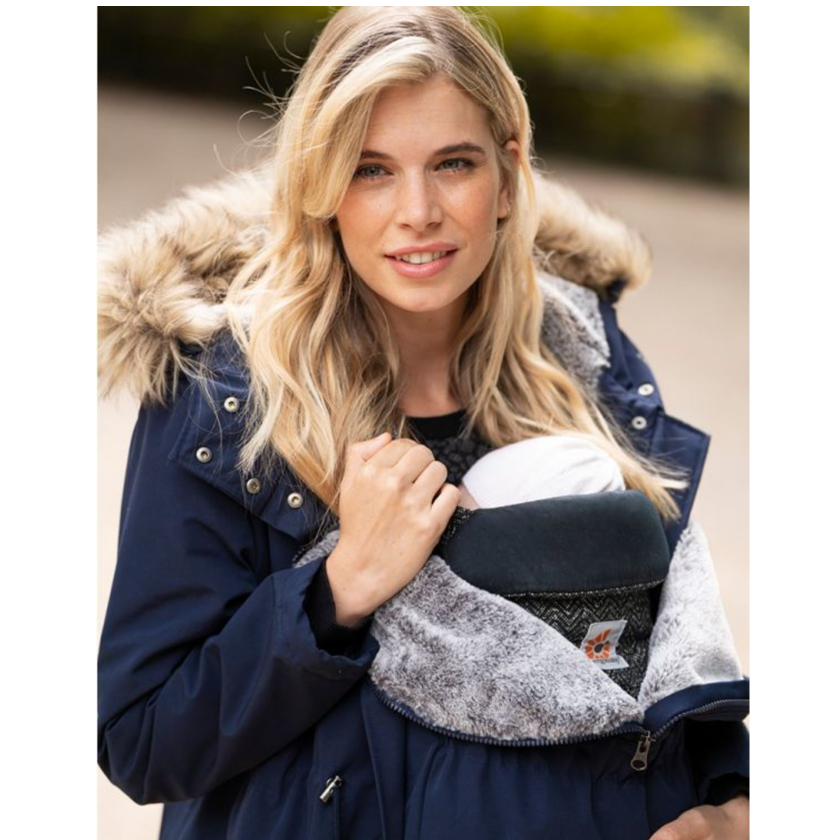 Seraphine Vente- og bærejakke 3-i-1- Valetta - Navy - Bærejakke - MamaMilla