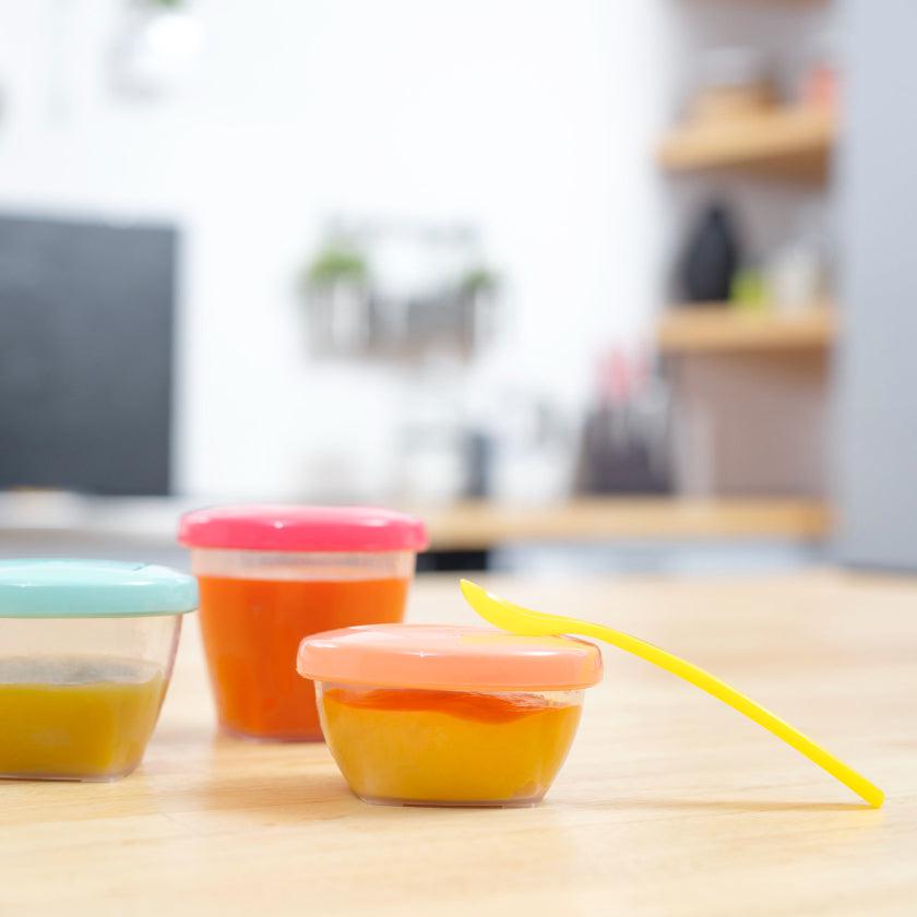 Babymoov snackbøtter - 180ml - Grød - MamaMilla