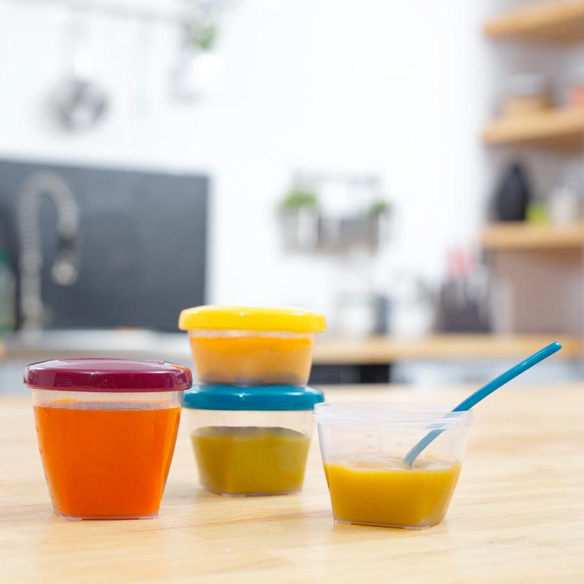 Babymoov snackbøtter - 250ml - Grød - MamaMilla