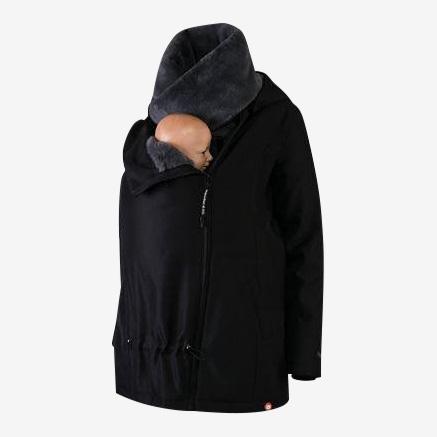 Wombat & Co. WALLABY 4-i-1 vinterjakke til gravide/bærejakke - Sort - Bærejakke - MamaMilla