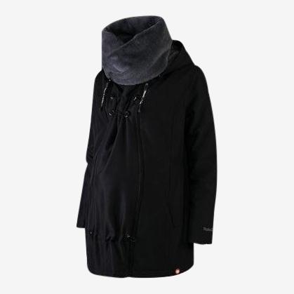 Wombat & Co. WALLABY 4-i-1 vinterjakke til gravide/bærejakke - Sort - Bærejakke - MamaMilla