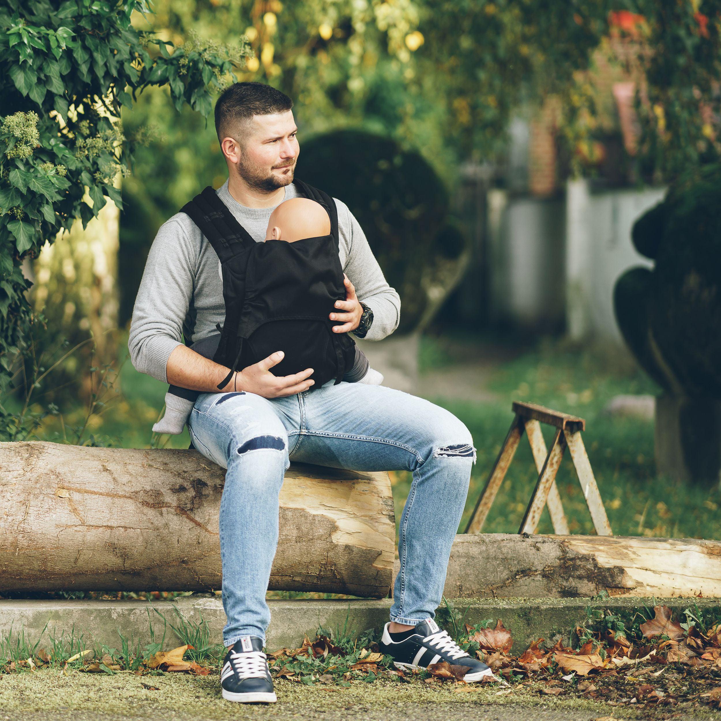 Fidella Fly Tai Bæresele - Chevron/Black - Toddler - bæresele - MamaMilla