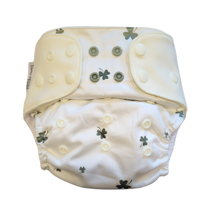 The Swedish Forest | Pocket Diaper Stretch | 5-17kg: Blåbär / No inserts - - MamaMilla