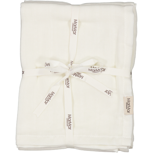MarMar stofbleer 2 pack - Gentle White - Stofbleer - MamaMilla
