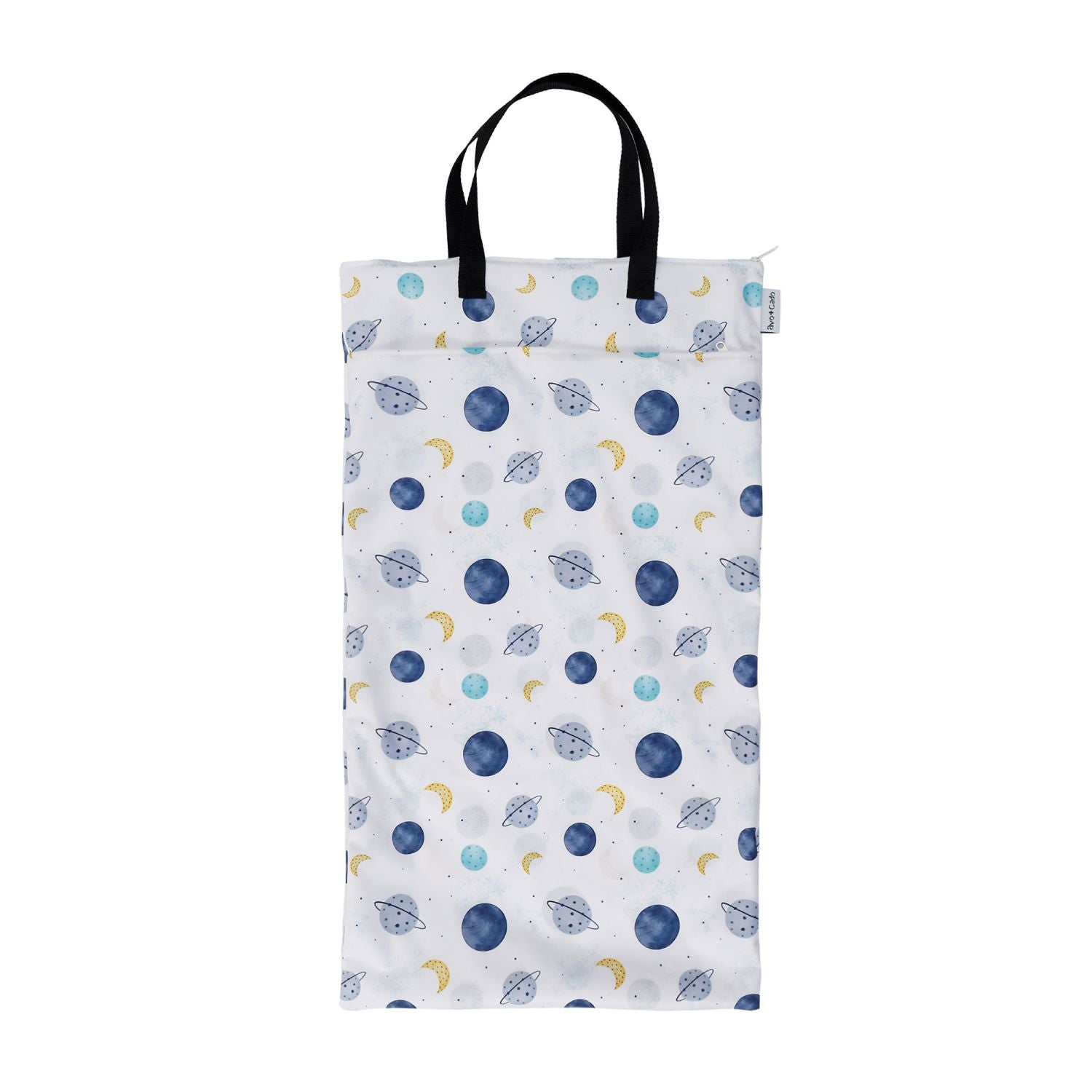 avo+cado Wetbag Large med To Rum og Hank - Planets - Wetbag large - MamaMilla