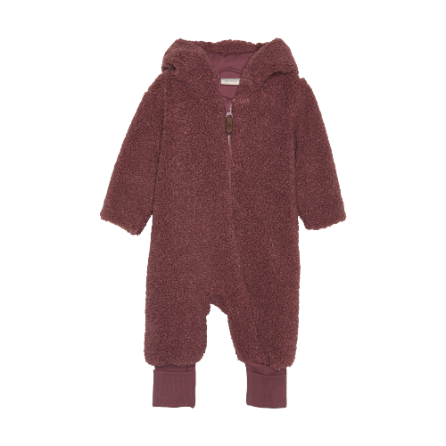 Minymo Køredragt i fleece - Roan Rouge - køredragt - MamaMilla