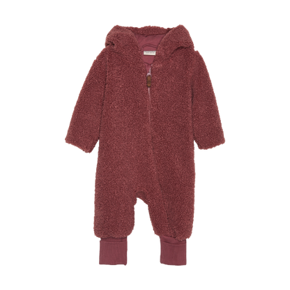 Minymo Køredragt i fleece - Roan Rouge - køredragt - MamaMilla