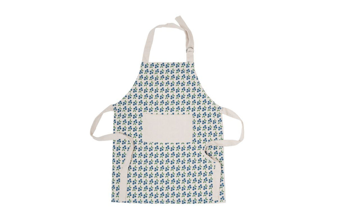 Forklæde, Voksen - Blåbær - - MamaMilla