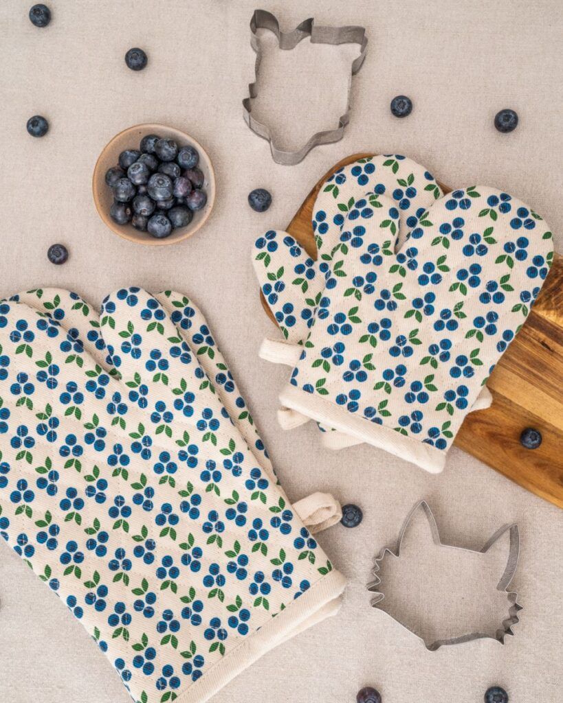 Blafre Ovnhandsker, Barn - Blåbær - - MamaMilla
