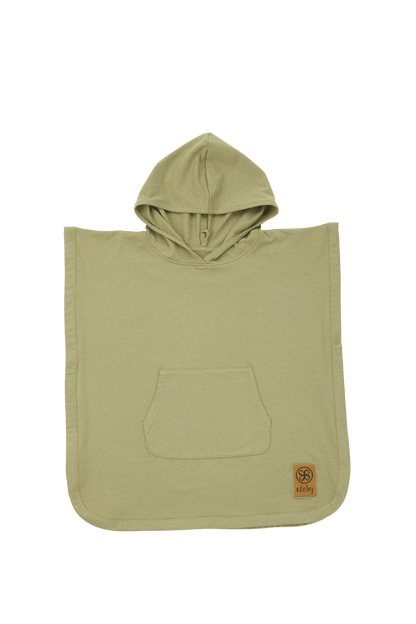 Cloby UV Poncho - Olive Green 1-3 år - - MamaMilla