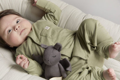 Cloby UV Playsuit - Olive Green 50/56 - - MamaMilla