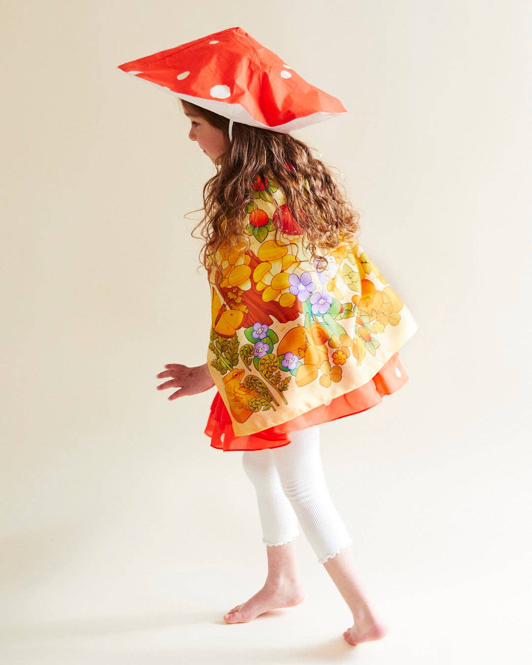 Sarahs Silk Mushroom Print Seek &amp; Find - Natural Waldorf Toy - - MamaMilla