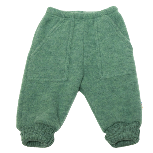Joha tykke bukser i uld - Grøn - Uldbukser - MamaMilla