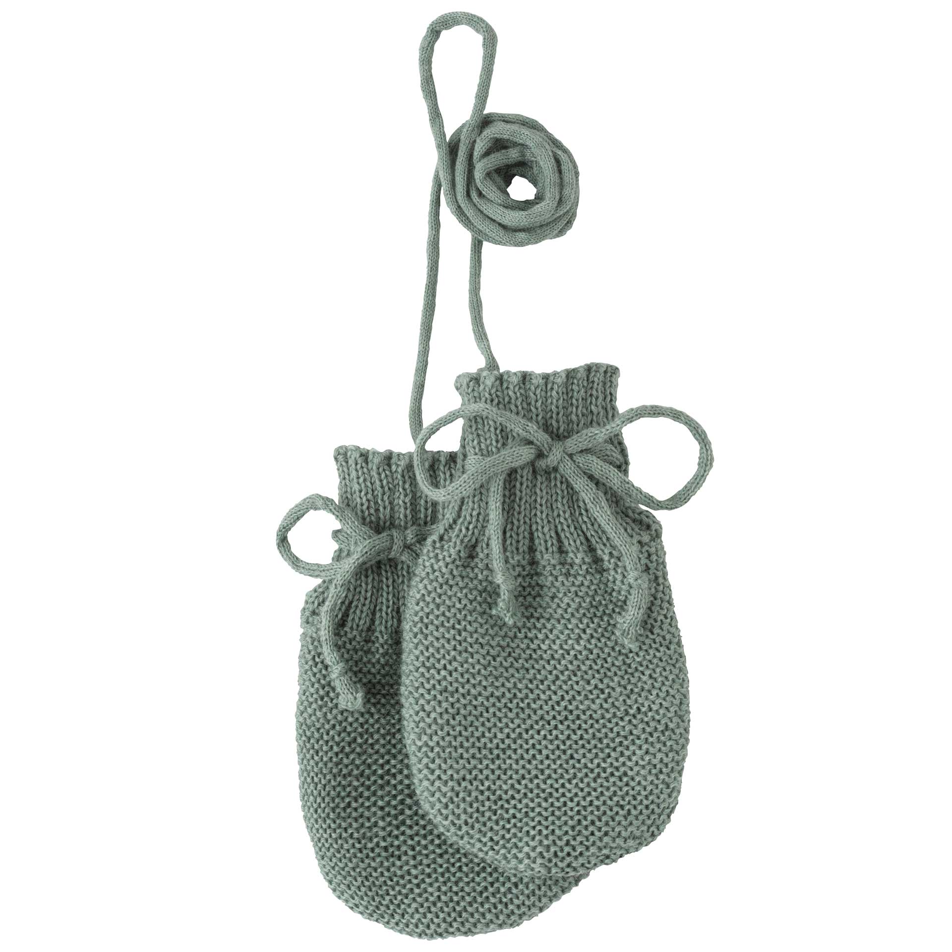 Strikvanter til Baby i Merinould – Jade – Disana økologisk babytøj