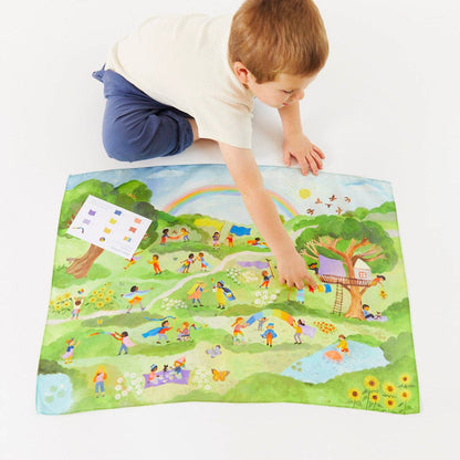 Sarahs Silk 30 Ways to Play Seek &amp; Find Activity Playsilk - - MamaMilla