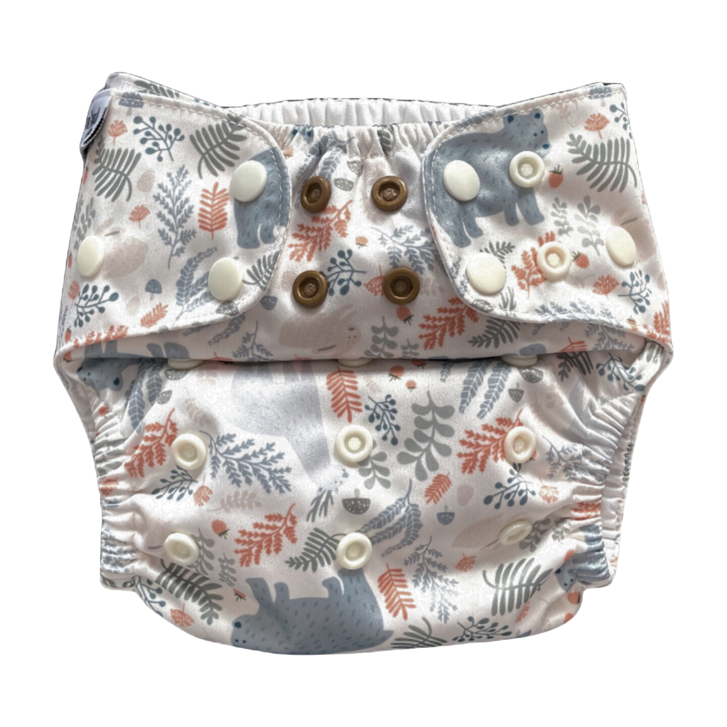 The Swedish Forest | Pocket Diaper | Slim 3-15kg: Dalahjortron / No inserts - - MamaMilla