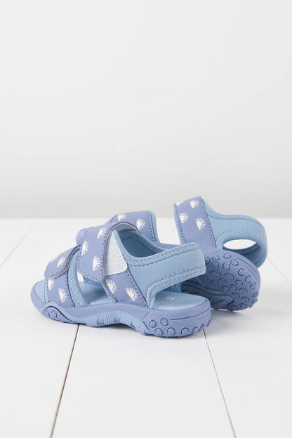Grass &amp; Air lavendel sandaler detaljer