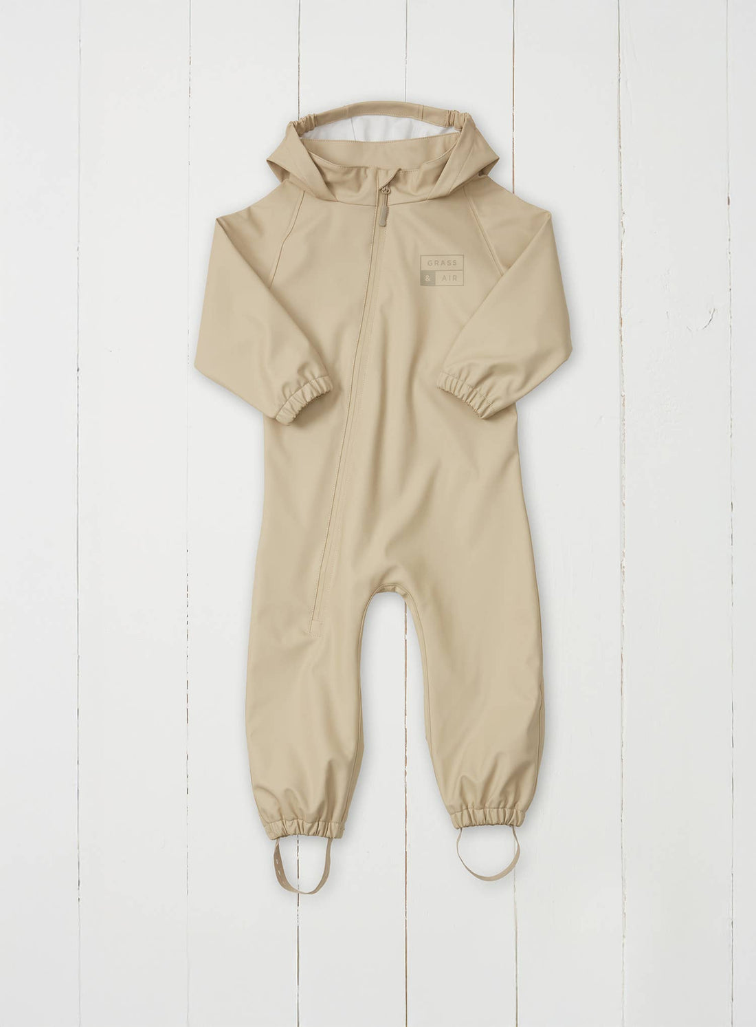 Grass &amp; Air stenfarvet regndragt