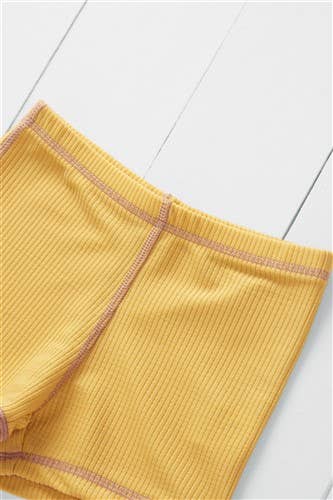 Grass &amp; Air ochre badeshorts på børn