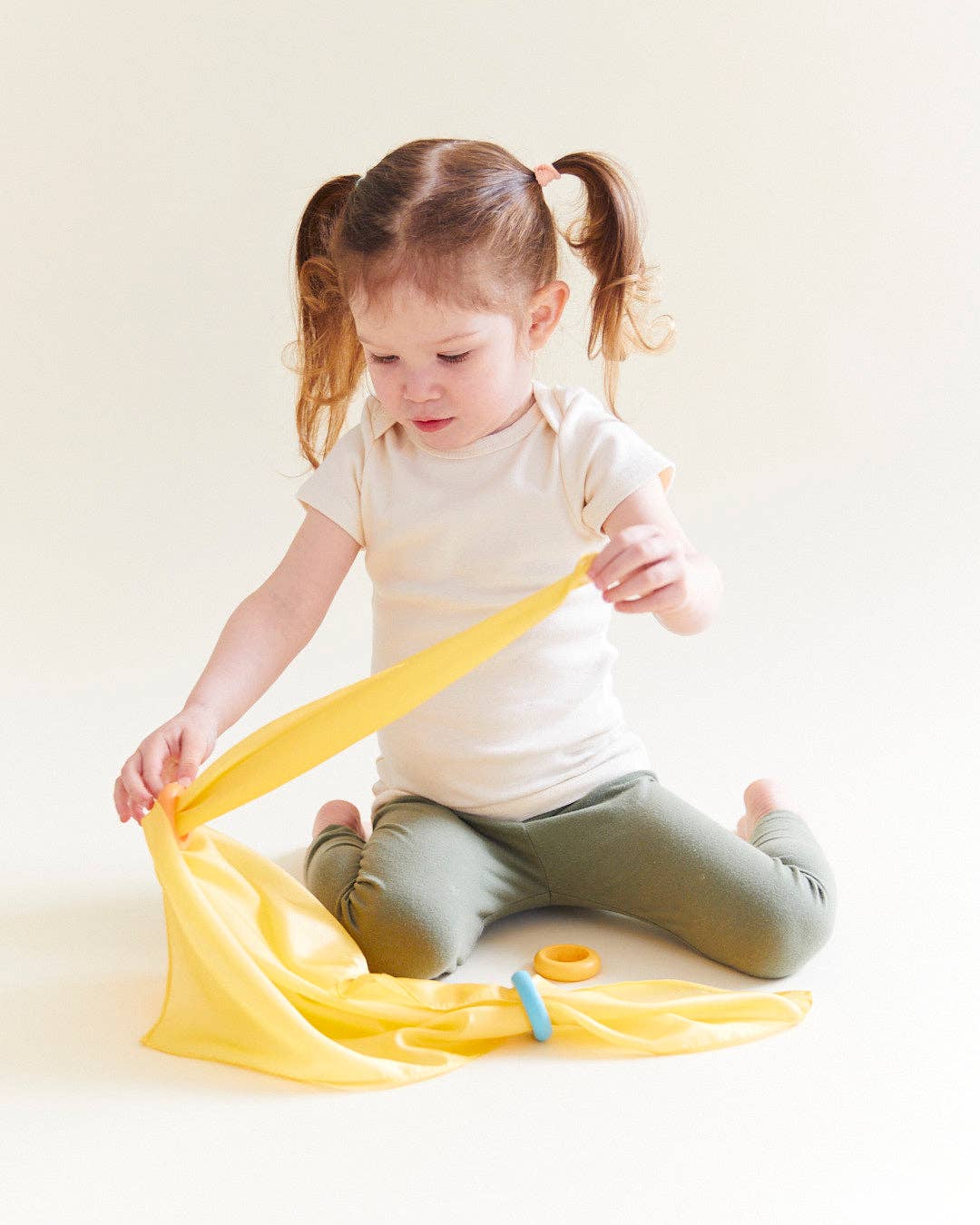 Sarahs Silk Mini Playsilks - Pretend Play 100% Natural Silk Waldorf Toys: Red - - MamaMilla