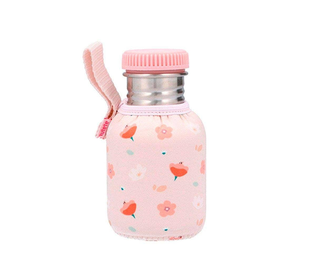 Tutete neopren cover til BLAFRE og TUTETE 300ml/350 ml - Little Garden - Neoprencover - MamaMilla