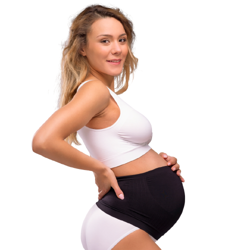 Carriwell support bånd til gravide - Sort - Graviditetstøj - MamaMilla
