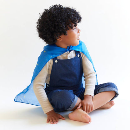 Sarahs Silk Mini Enchanted Playsilks - 100% Silk Natural, Waldorf Toys: Sea - - MamaMilla