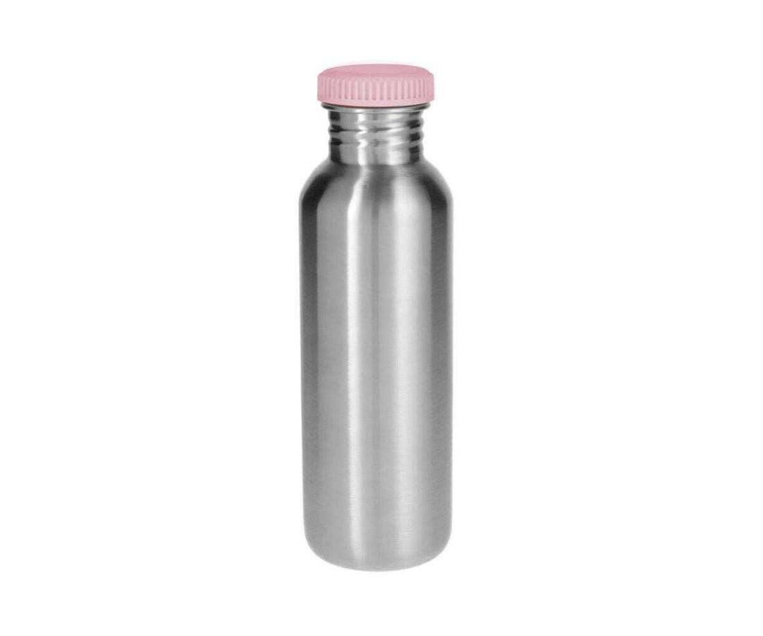 Tutete drikkedunk i rustfrit stål - 750 ml - Pink Basic - Drikkedunk i stål - MamaMilla