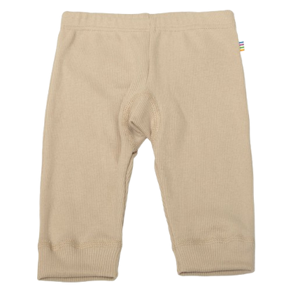 Joha leggings i økologisk bomuld - Beige - Bukser - MamaMilla