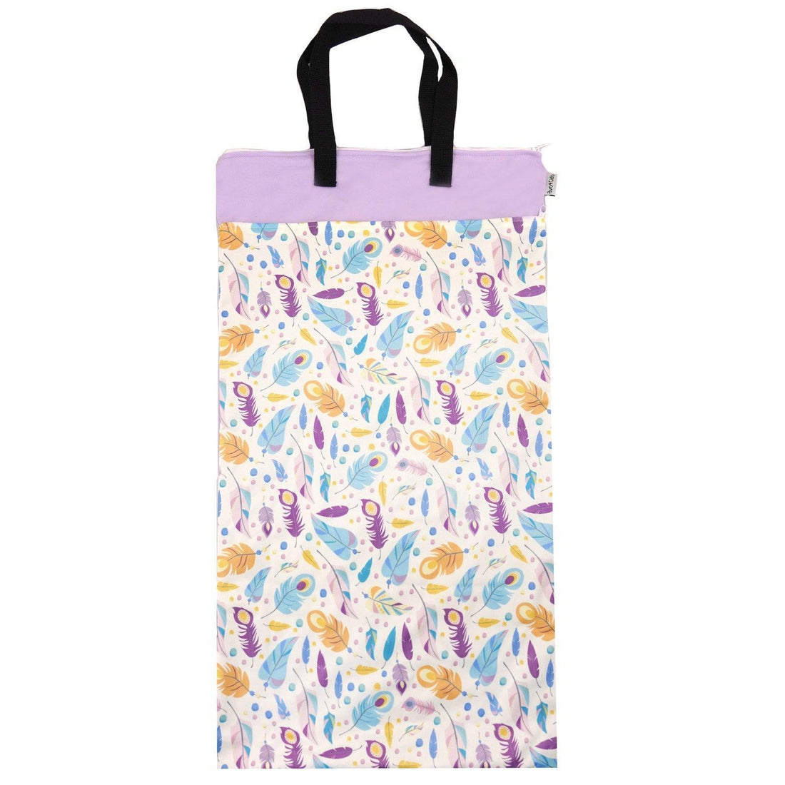 avo+cado Wetbag Large med To Rum og Hank - Feathers - Wetbag large - MamaMilla