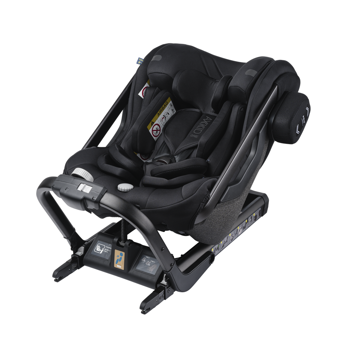 Axkid ONE+ 2 - Tar - iSize 40-125 cm - 40-125 cm (Nyfødt til 7 år) - MamaMilla