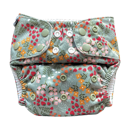 The Swedish Forest | Pocket Diaper | Slim 3-15kg: Dalabjörn / No inserts - - MamaMilla