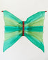 Sarahs Silk Forest Green Wings - 100% natural silk butterfly wings - - MamaMilla
