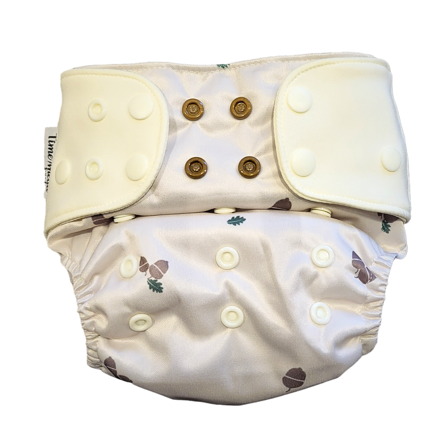 The Swedish Forest | Pocket Diaper Stretch | 5-17kg: Humleblomster beige / No inserts - - MamaMilla