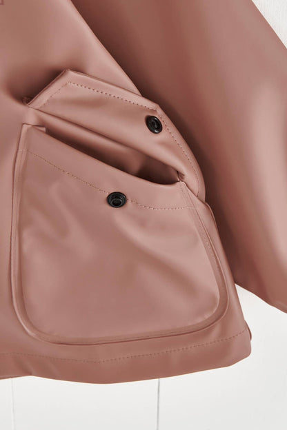 Grass &amp; Air rose regnjakke på børn