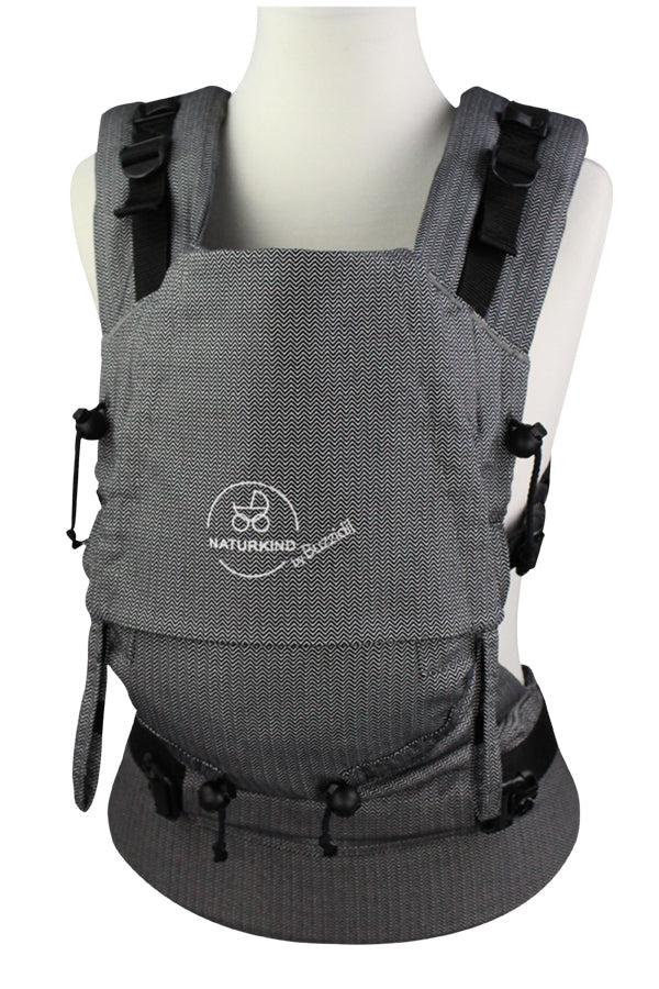 Naturkind Bæresele - Tulum (grå mønster) - Bæresele - MamaMilla