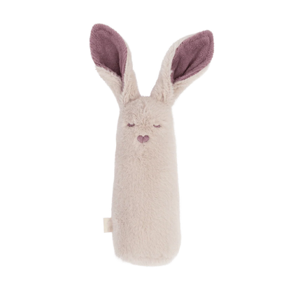 BIBS Kangaroo Baby Rattle "Powder"