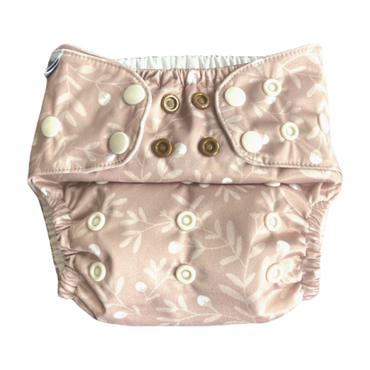 The Swedish Forest | Pocket Diaper | Slim 3-15kg: Smultron / No inserts - - MamaMilla