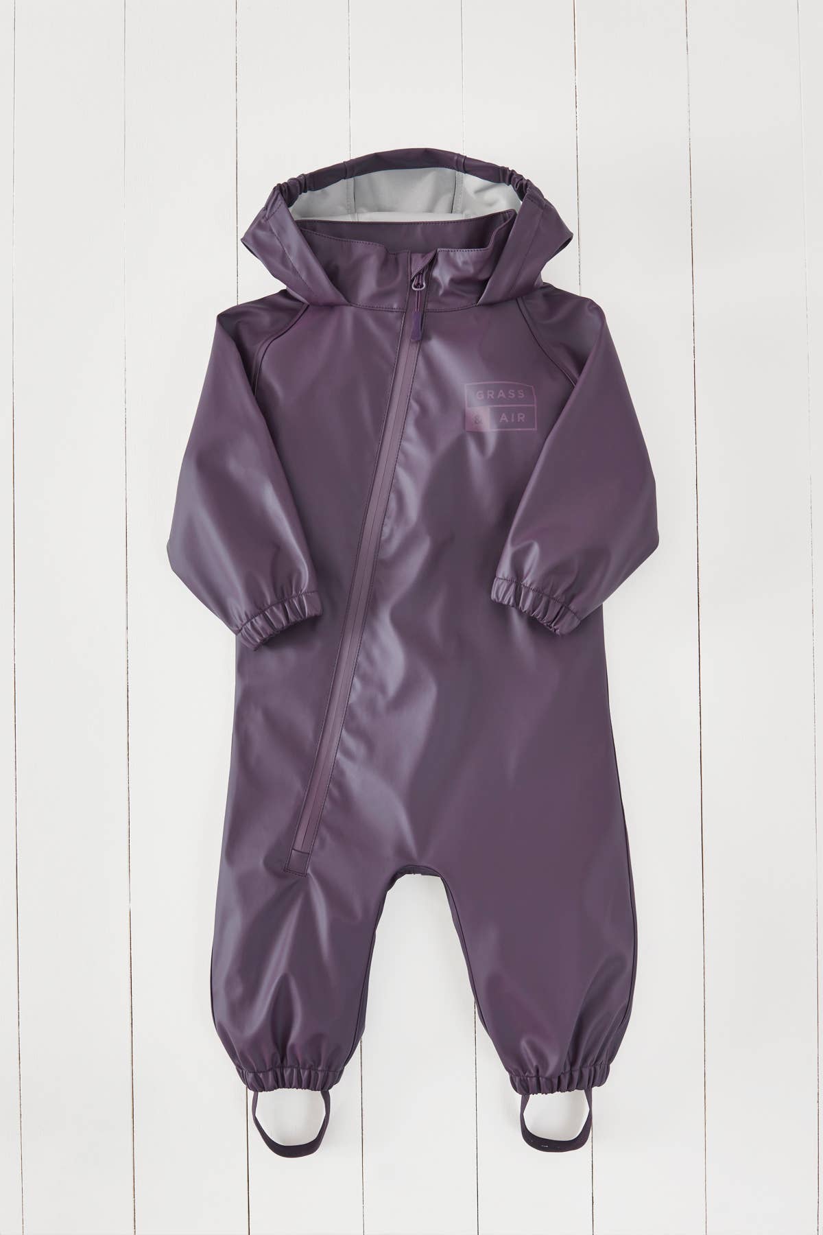 Grass &amp; Air Amethyst lilla regndragt