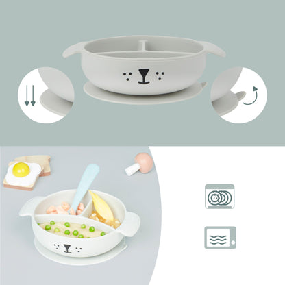 Babymoov Spisesæt 12-24 mdr - Blå Hund - Spisesæt - MamaMilla