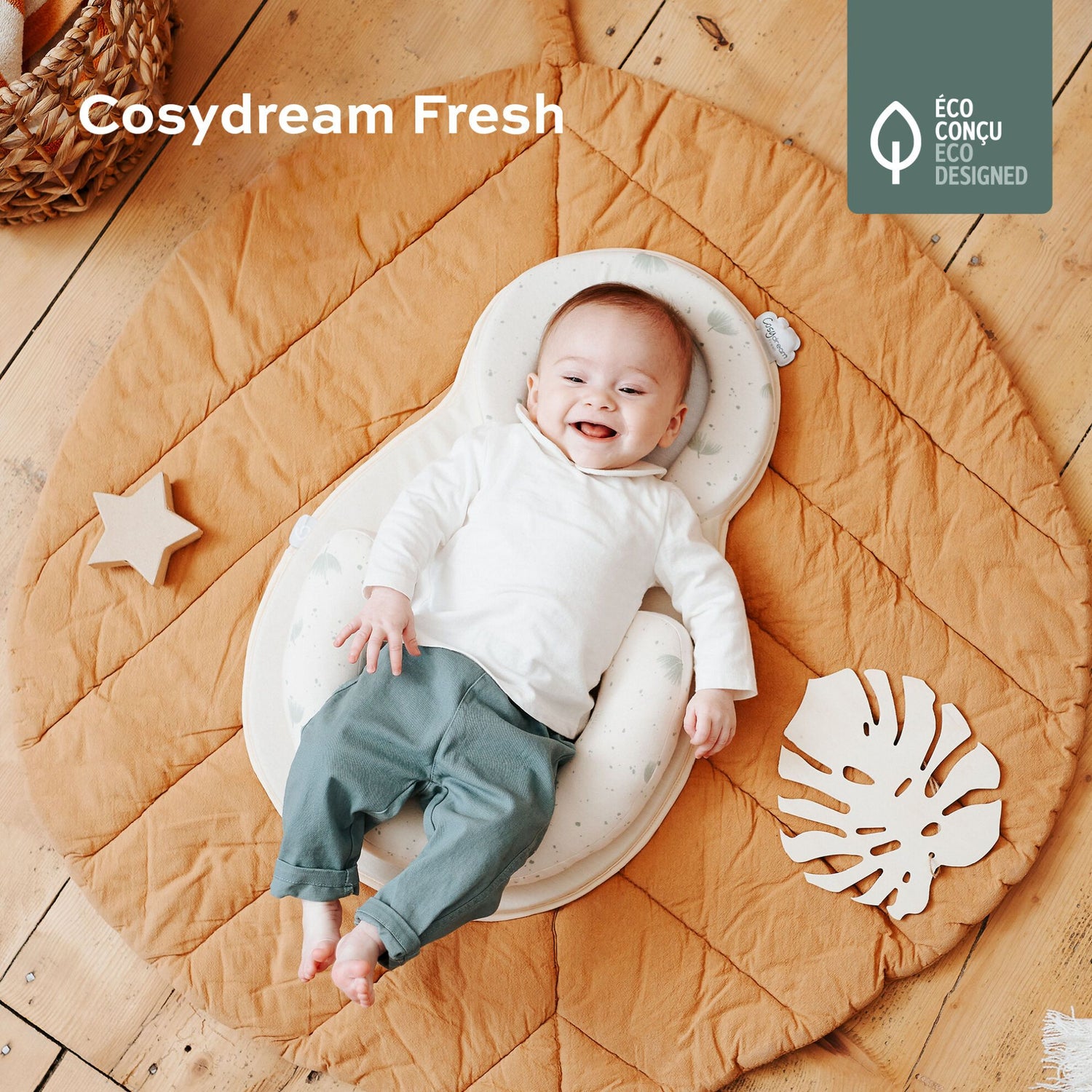 Babymoov Babylounger Cosydream Original – Fresh Off White - Babynest - MamaMilla