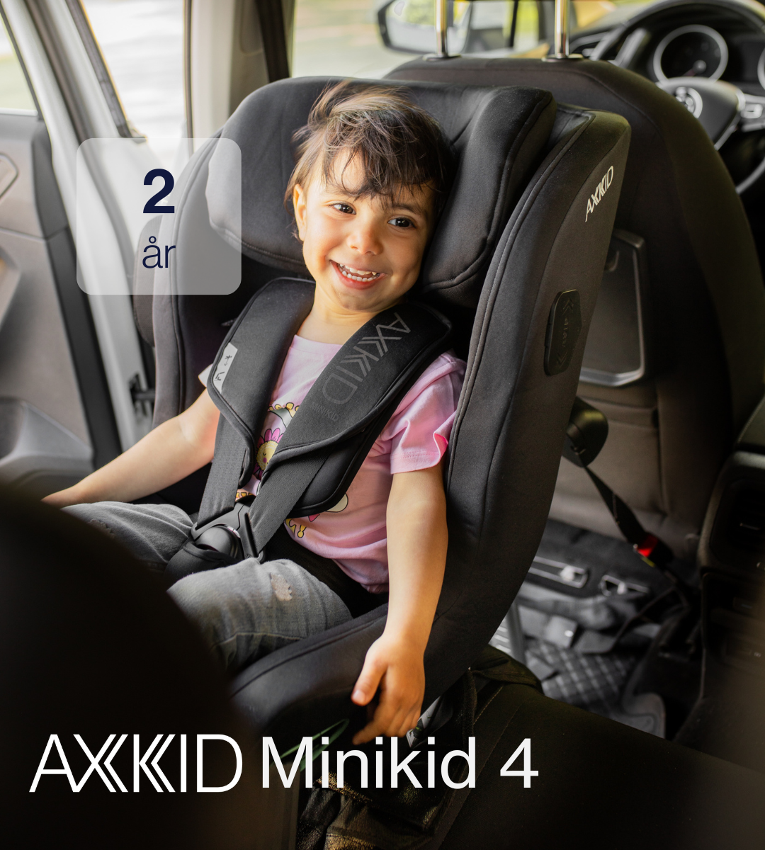 Axkid Minikid 4 - Tar - 61-125 cm (3 mdr. til 7 år) - MamaMilla