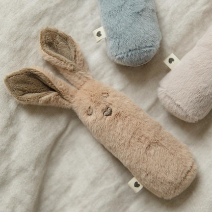 BIBS Kangaroo Baby Rattle "Powder"