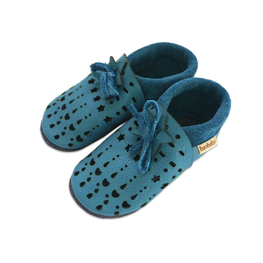 Baobaby Sandaler - Dots Sky XXL - - MamaMilla