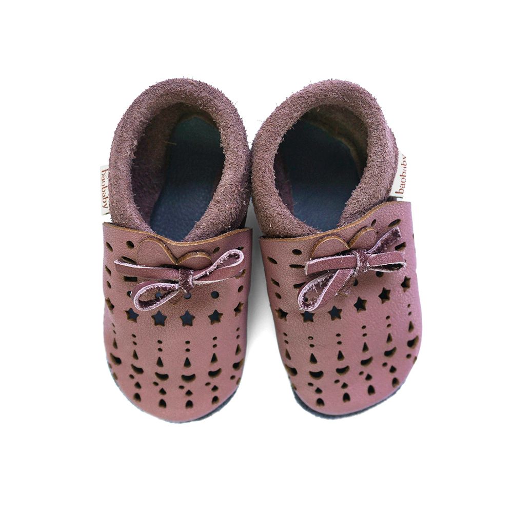 Baobaby Sandaler - Dots Grapeshake XL - - MamaMilla