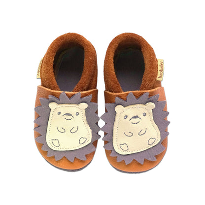 Baobaby Klassisk Babysko - Spikey Curry XXL - - MamaMilla