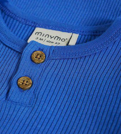 Minymo Body i Rib - Victoria Blue - Body - MamaMilla